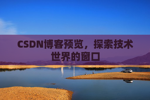 CSDN博客预览，探索技术世界的窗口