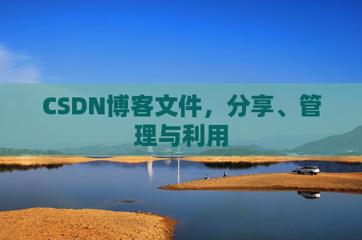 CSDN博客文件，分享、管理与利用